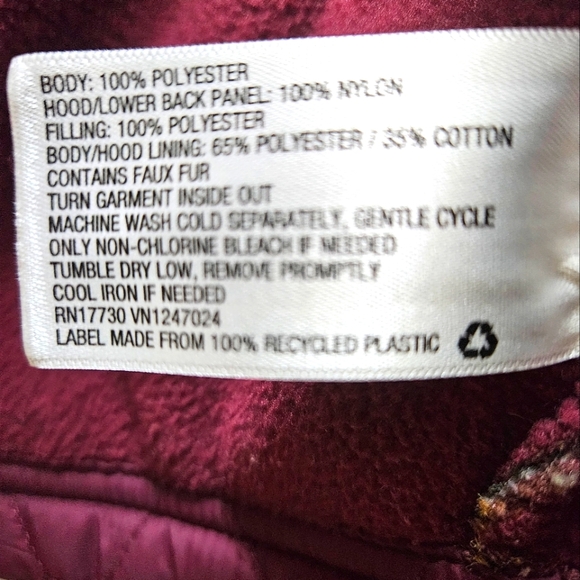 JOYLAB Multi-color Tie Dye Effect Full Zip-up Fleece Hooded Women's Jcket Medium - Picture 11 of 11